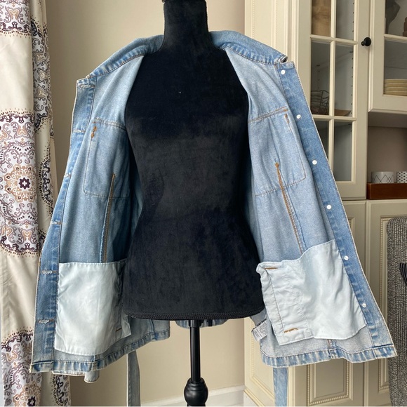 Cisono Oversized Denim Shacket - Picture 12 of 12